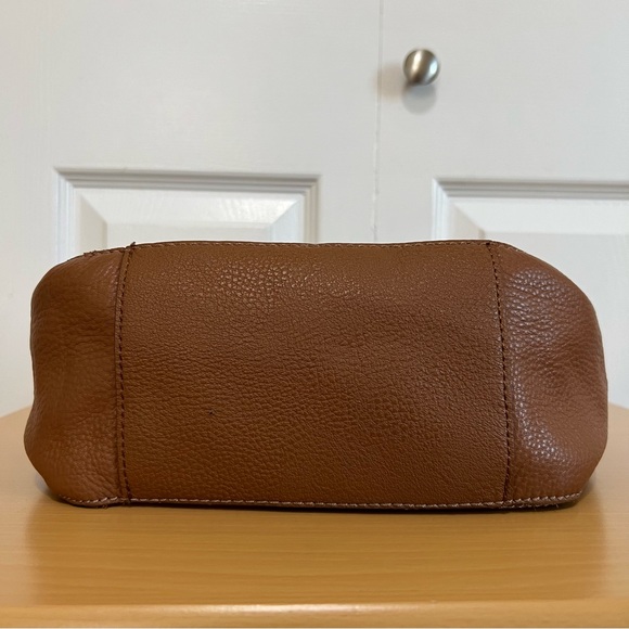 The SAK Cole Valley Brown Leather Shoulder Hobo Bag - Picture 5 of 10